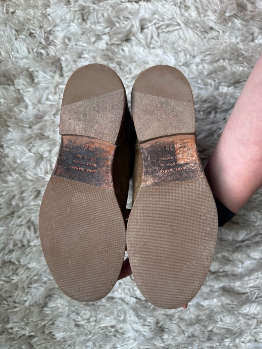 Isabel Marant Tan Suede Ankle Boots - Picture 6 of 8